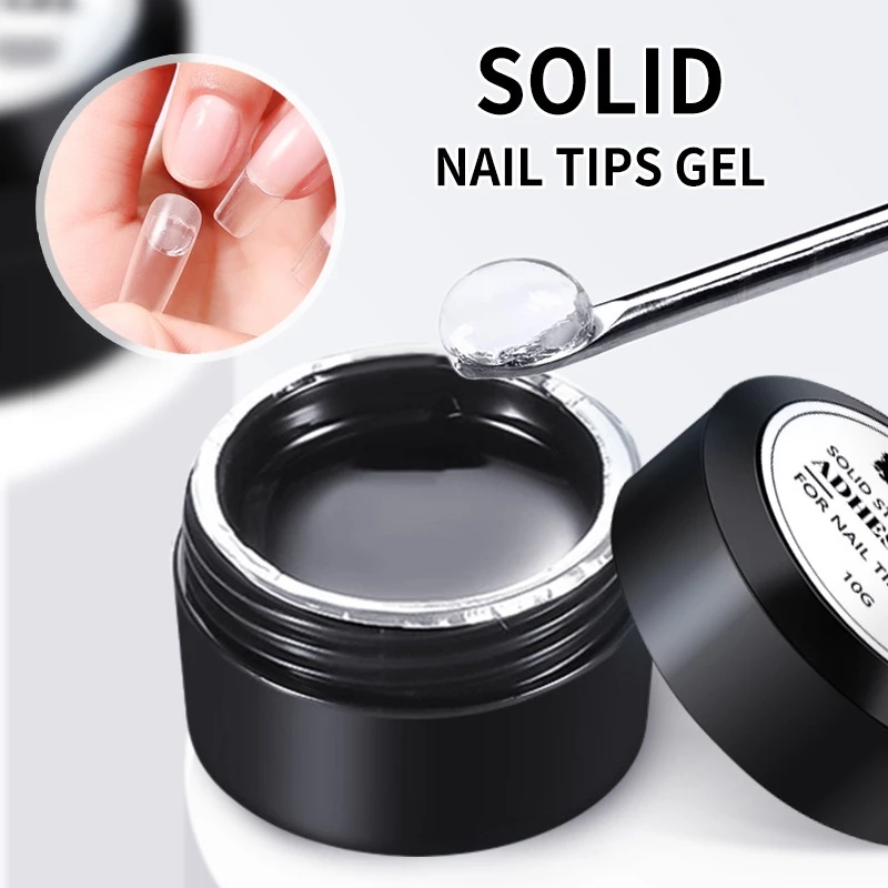 75% OFF Nail Tips Gel Solid Nail Glue Extend Gel Transparent Manicure Extension Glue Multipurpose UV Gel