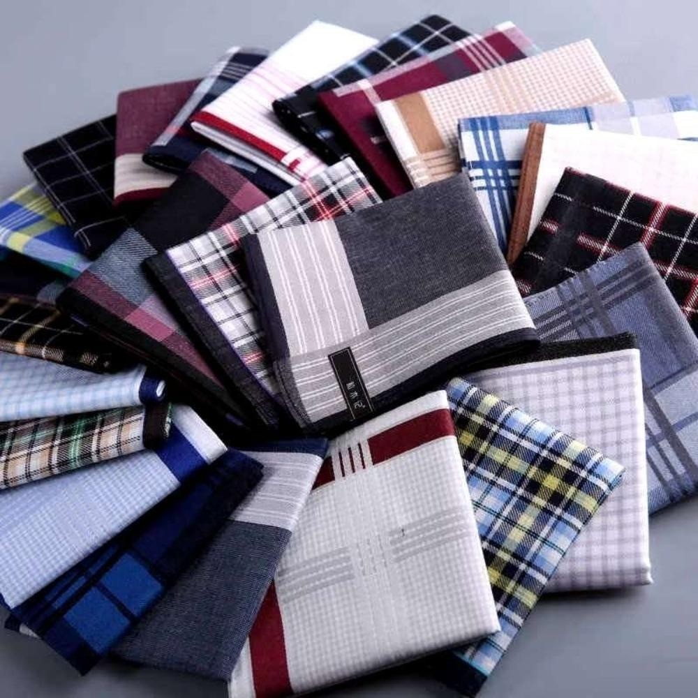 21% OFF 6pcs/12pcs Assorted Cotton Handkerchief Panyo Scarf Bandana Cotton Fabric Handkerchief Unisex Gift