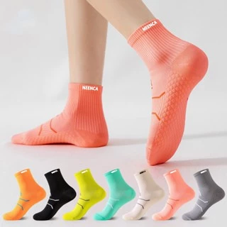 64% OFF NEENCA Professional Running Fitness Four Seasons Pressure Mid Tube Massage Bottom Wrap Strong Sports Socks