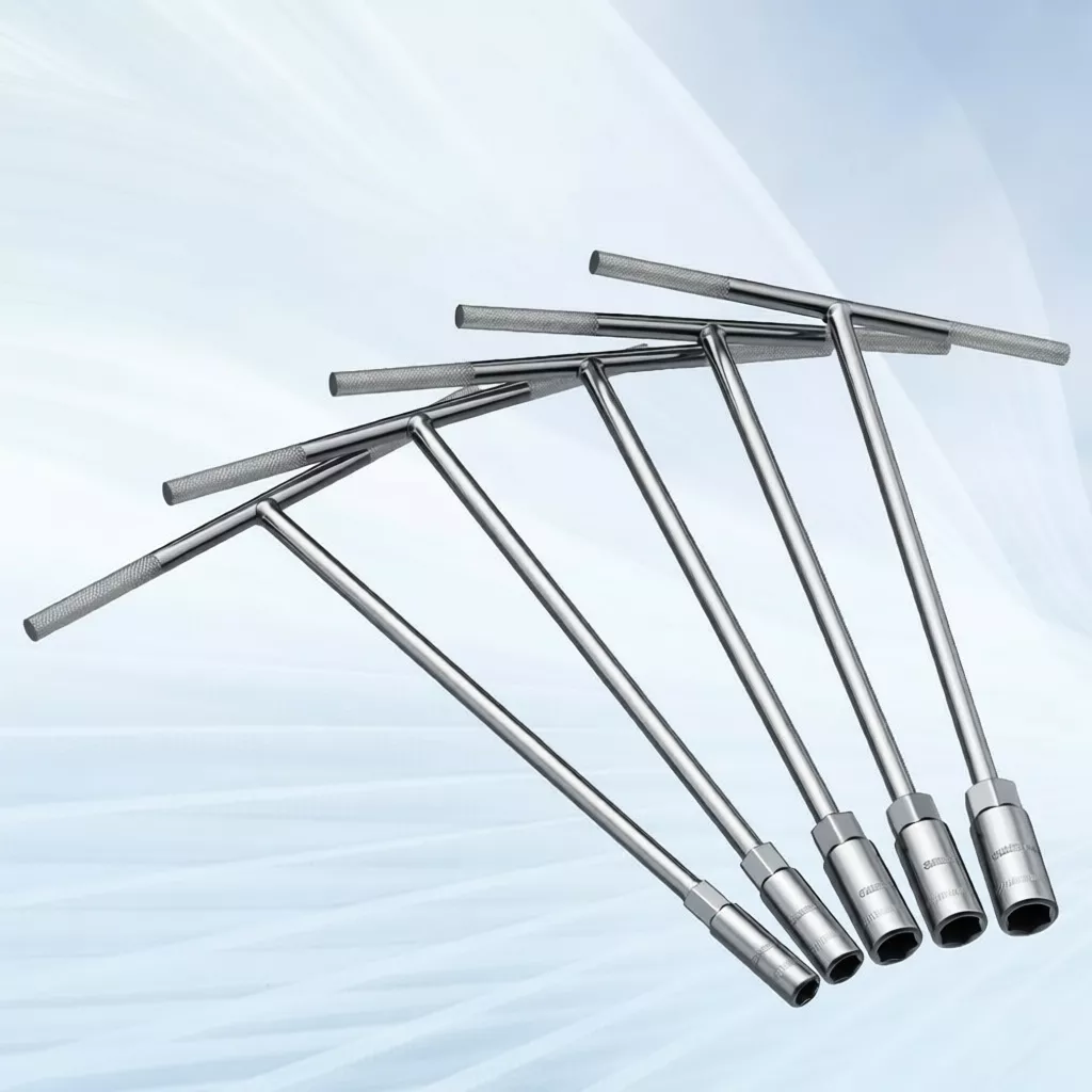 75% OFF Mitsushi 4/5pcs T-wrench Extended hexagonal T-socket wrench 8 10 12 13 14mm