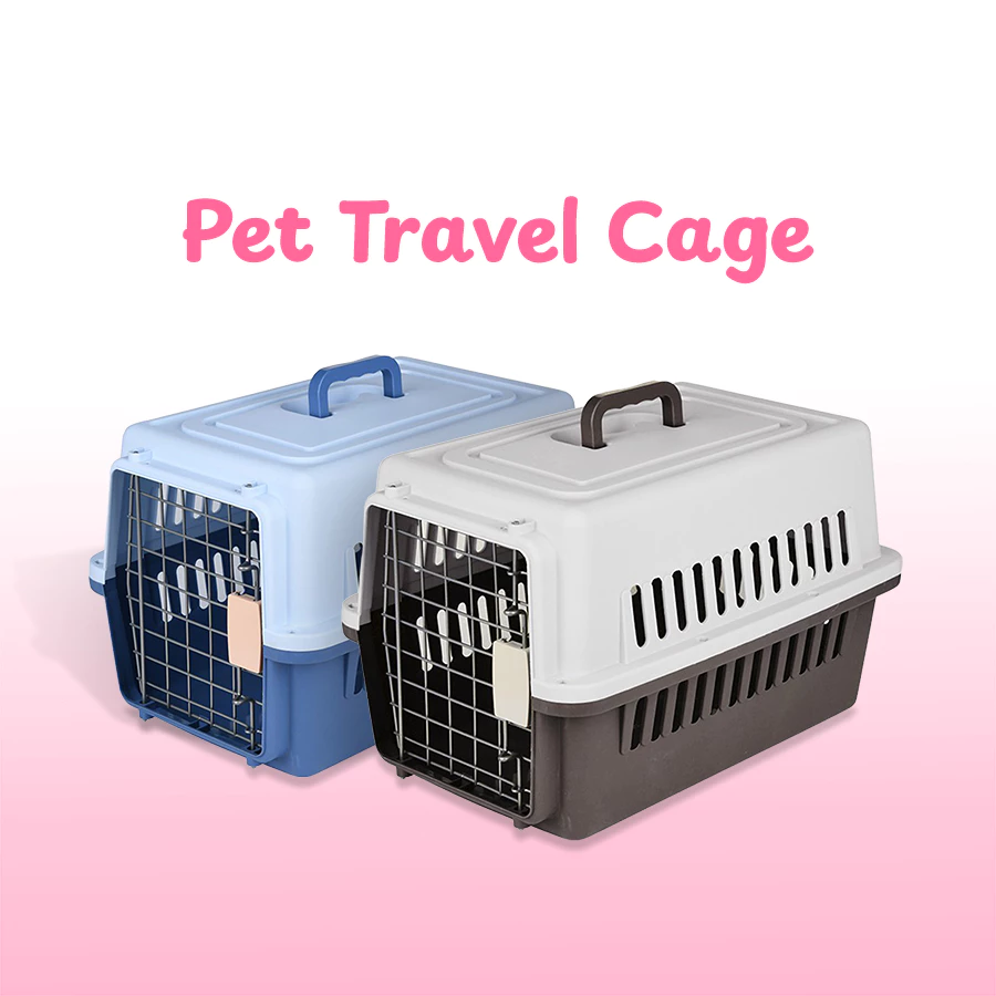 75% OFF Pet Carrier Travel Cage Portable Comfortable Breathable Transport Crate for Dogs & Cats