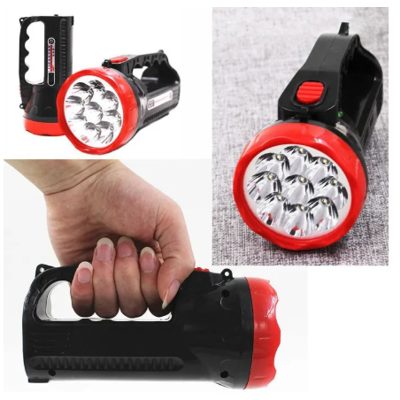 35% OFF TOP ONE 9LED rechargeable flashlight good