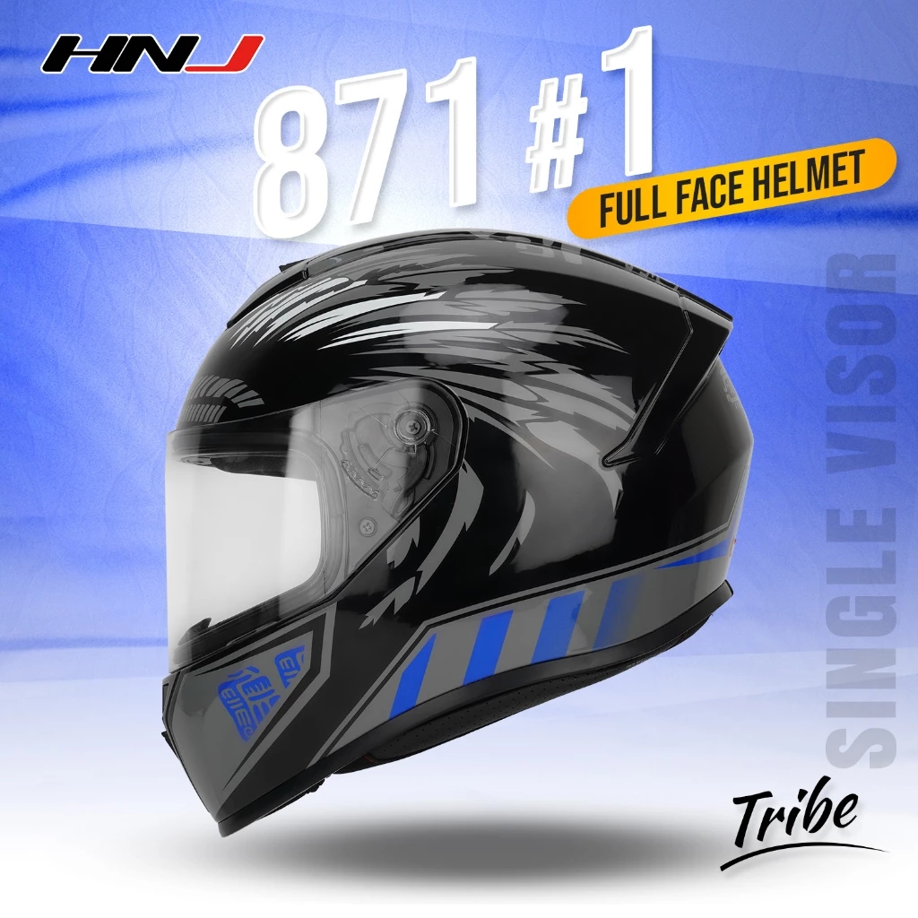 53% OFF HNJ 871 Full face helmet for motorcycle Single Visor