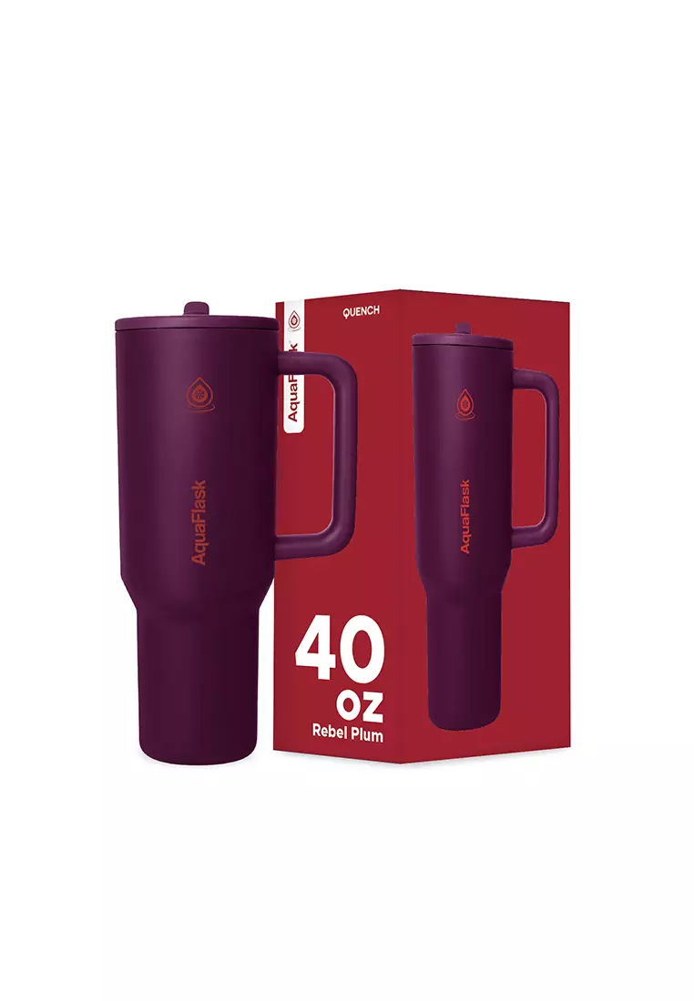 65% OFF Aquaflask 40oz Quench Collection Rebel Plum