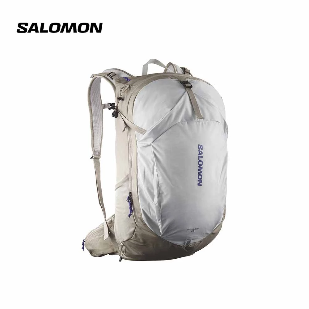 20% OFF SALOMON TRAILBLAZER 30 Unisex Hiking Bag in Vintage Khaki/Glacier Gray