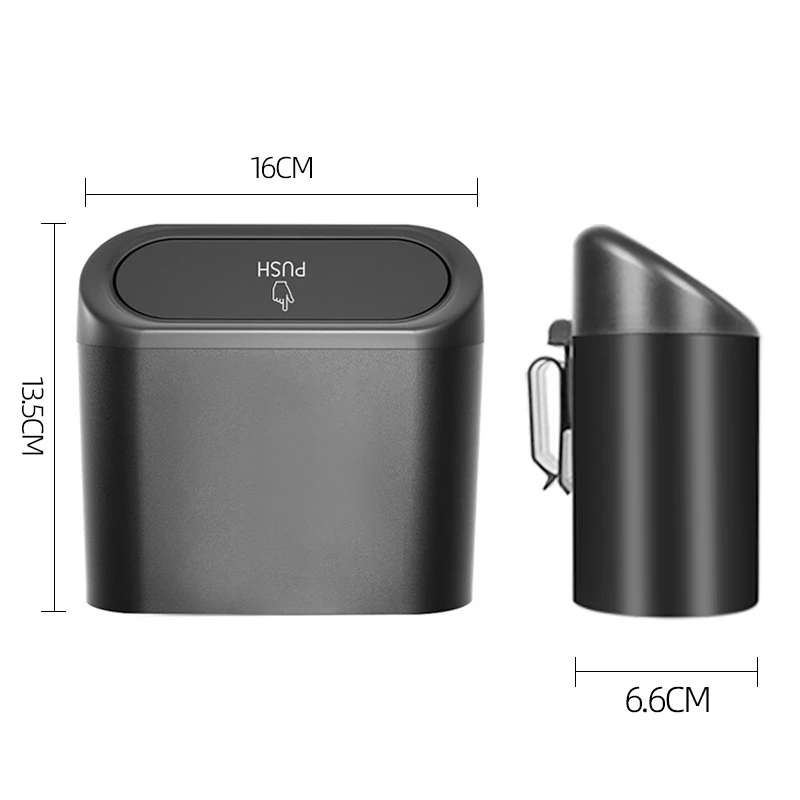 23% OFF Car Trash Cans Multifunctional Garbage Bin Portable Hanging Can Trash Can