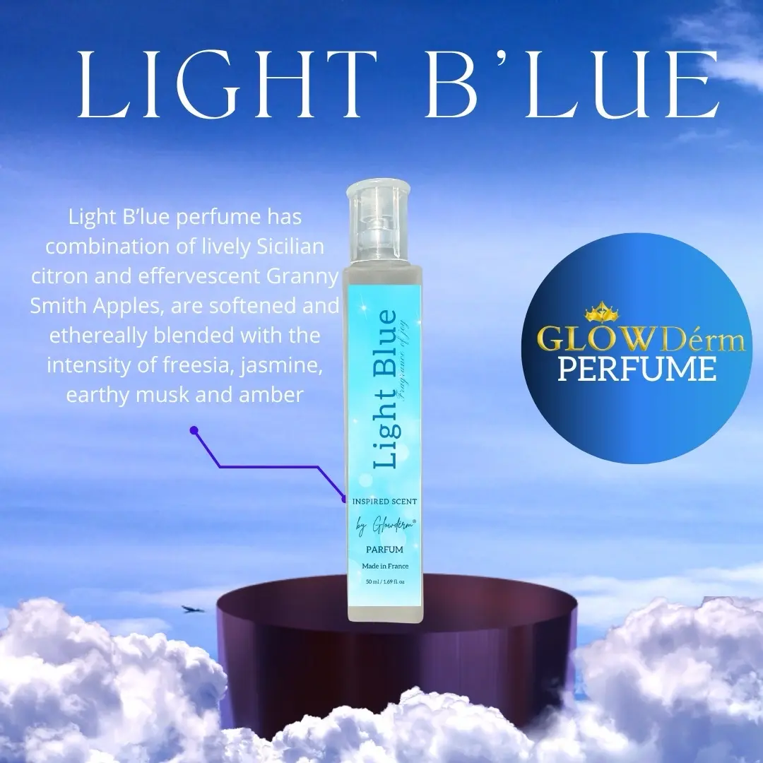 27% OFF GLOWDERM LIGHT BLUE PERFUME (30% FRAGRANCE OIL) - 50ML WOMEN