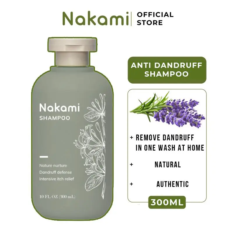 39% OFF Nakami Anti-Dandruff Shampoo, Anti-Fungal, Anti-Itchy Japan Authentic 300ml Conditioner Haircare
