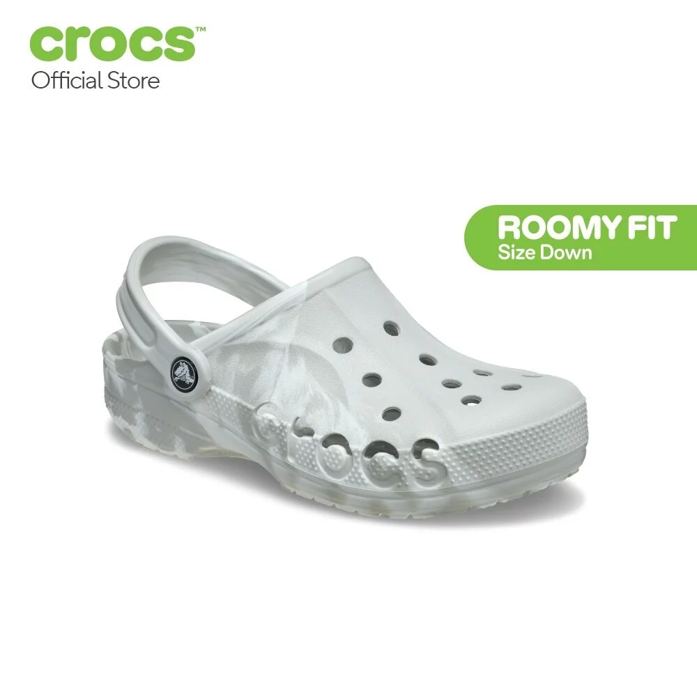 34% OFF Crocs Baya Marbled Clog In Atmosphere Multi