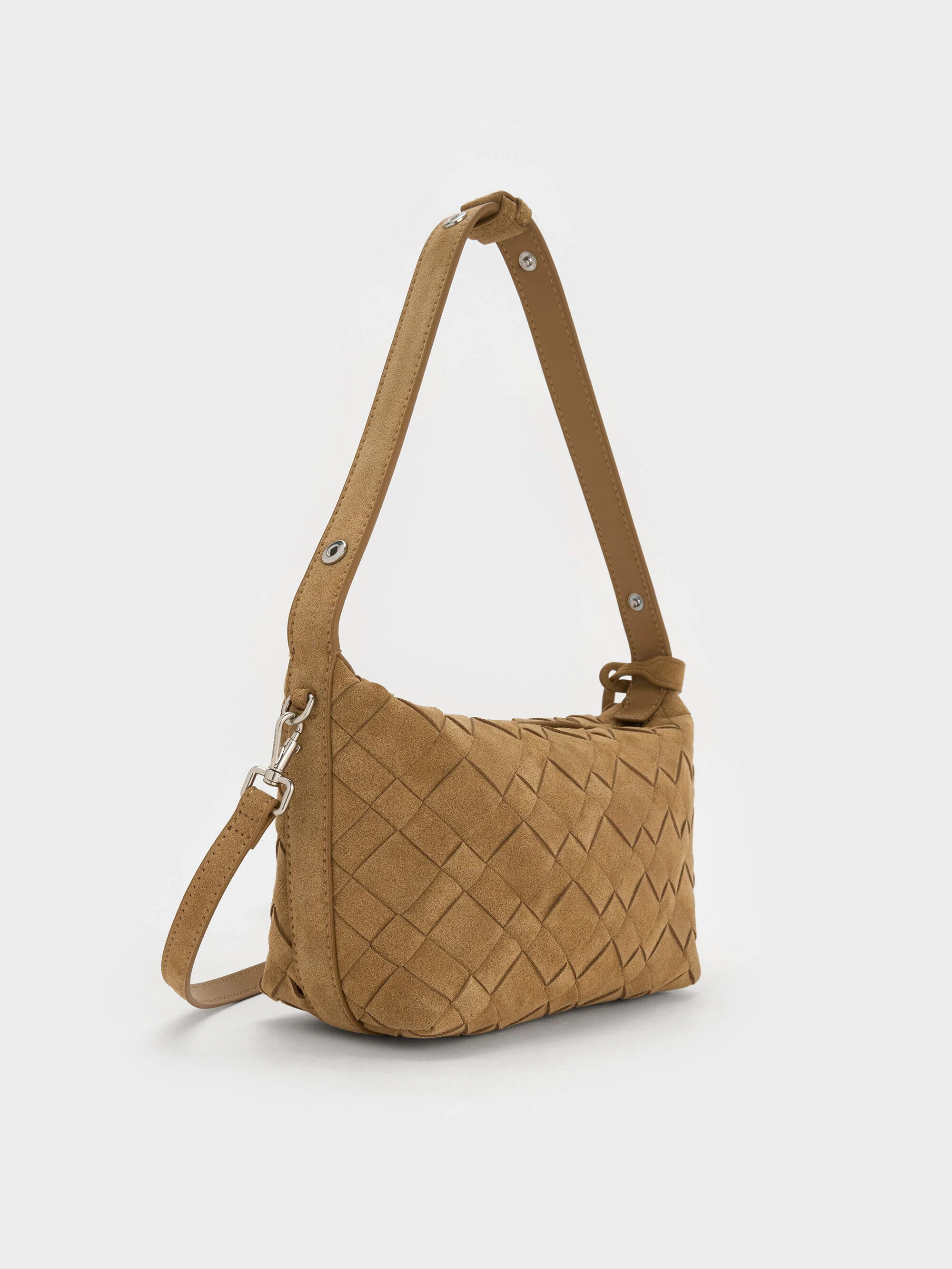 30% OFF Ivette Woven Shoulder Bag - Sahara Sand
