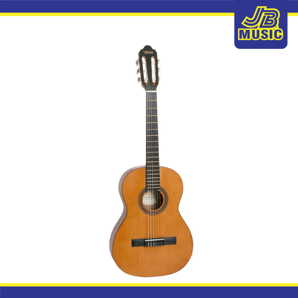 19% OFF Valencia 6 String Classical Guitar, Right, Antique - Vc204