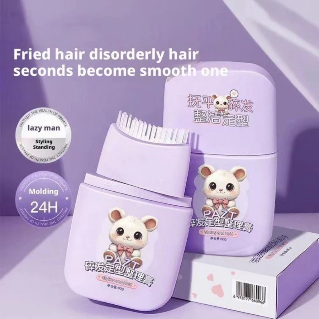 38% OFF 3PCS Hair Styling Gel with Comb - Gentle Non-Stick Long Lasting Hair Wax for Boys & Girls 2nd Gen