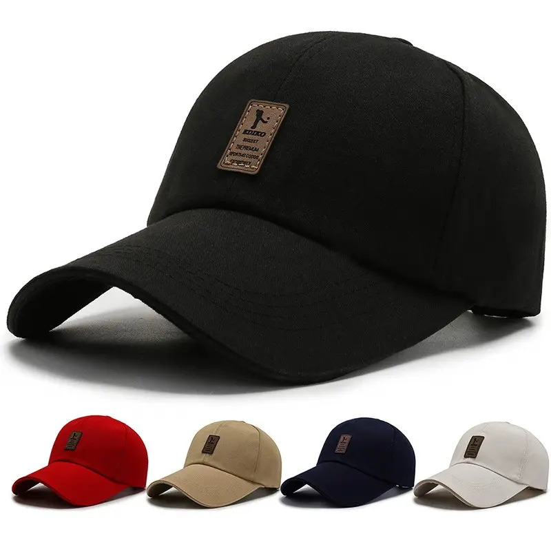 45% OFF BLACKRED Metal Adjust Cap Fashion Hats Outdoor Bull Caps Close Baseball Cap for Men/women