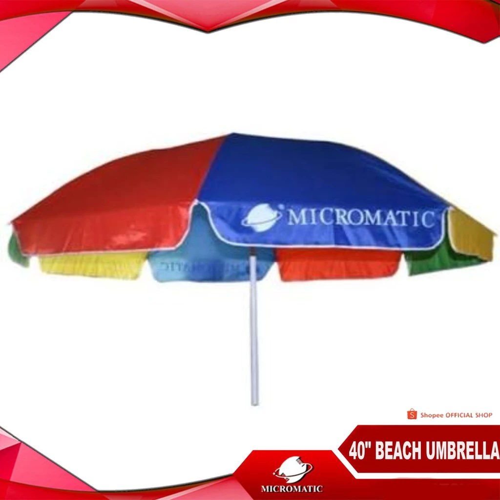 51% OFF Micromatic Round 40" Beach Umbrella