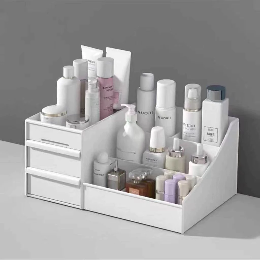 60% OFF ⚡️ XQT COD ⚡️Large Capacity Cosmetic Storage Box Makeup Organizer -Z348