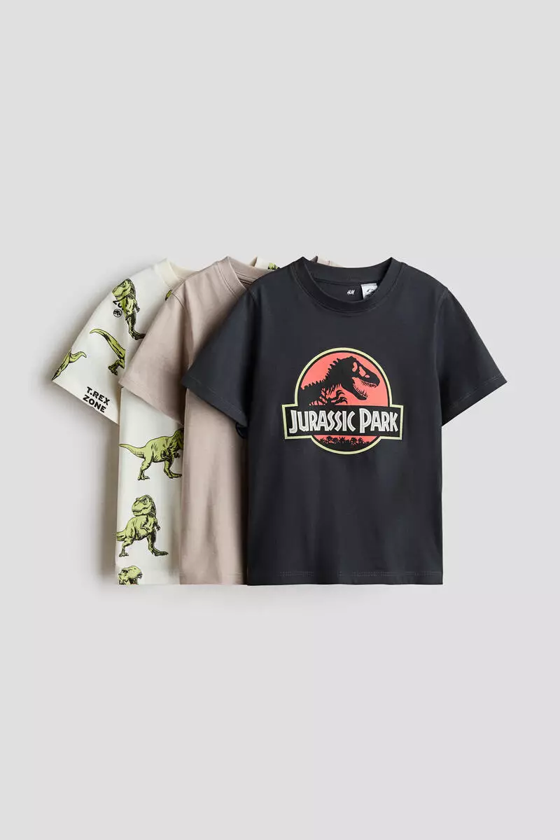 16% OFF 3-pack printed T-shirts