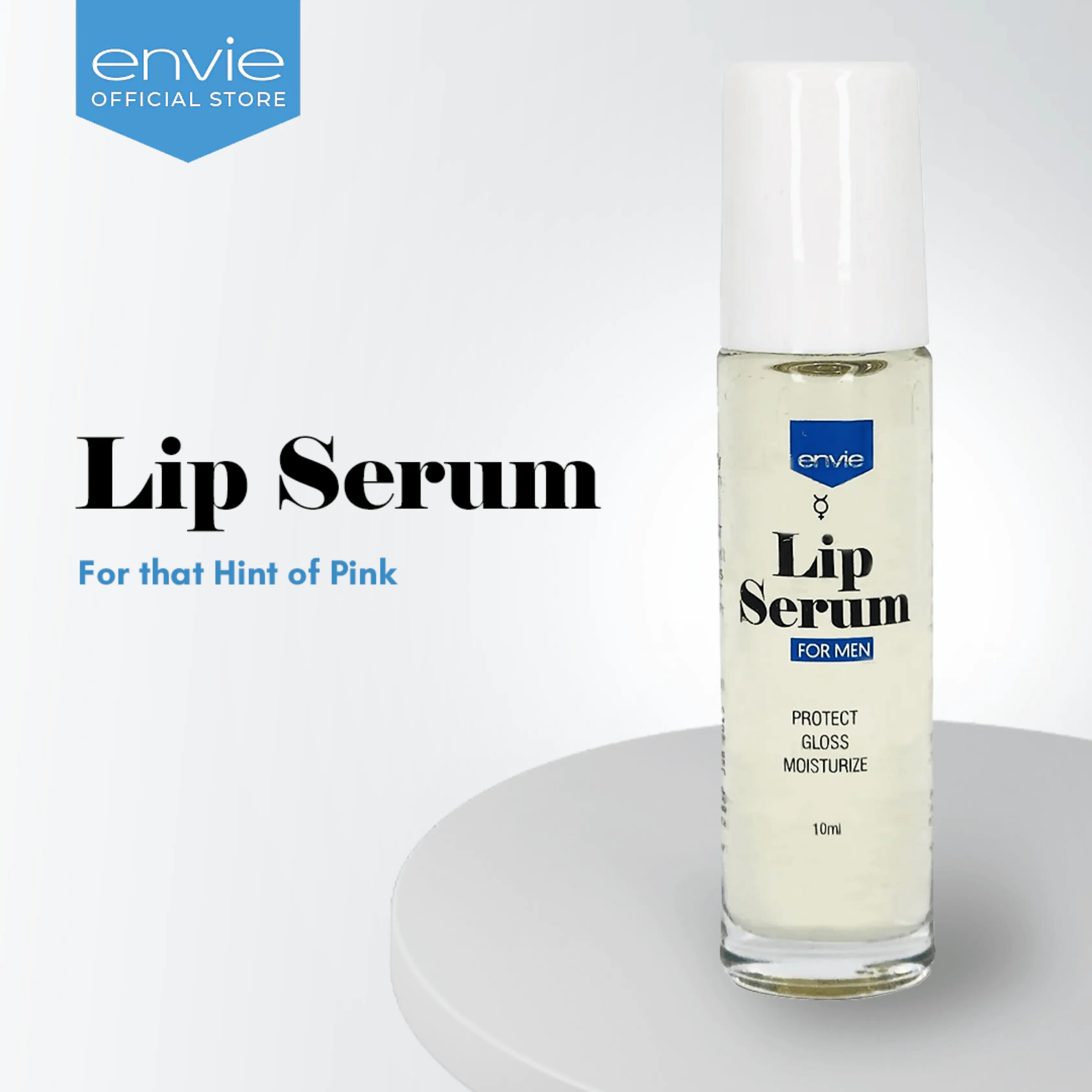 33% OFF Envie Lip Serum for Men – Vitamin E Hydrating & Moisturising Lip Treatment for Dry, Chapped & Dark Lips, Lightweight Non-Sticky Formula, Repair Support, Smooth Healthy-Looking Finish for Daily Lip Care