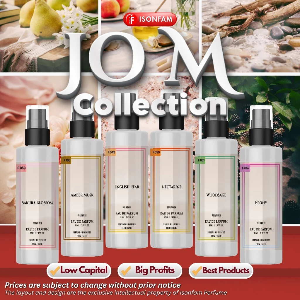 3% OFF ISONFAM Jo M Collection | Long Lasting Oil-Based Perfume | Signature Scent for Women 85ml