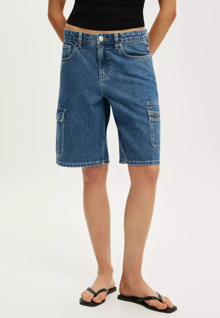 31% OFF Baggy Denim Shorts