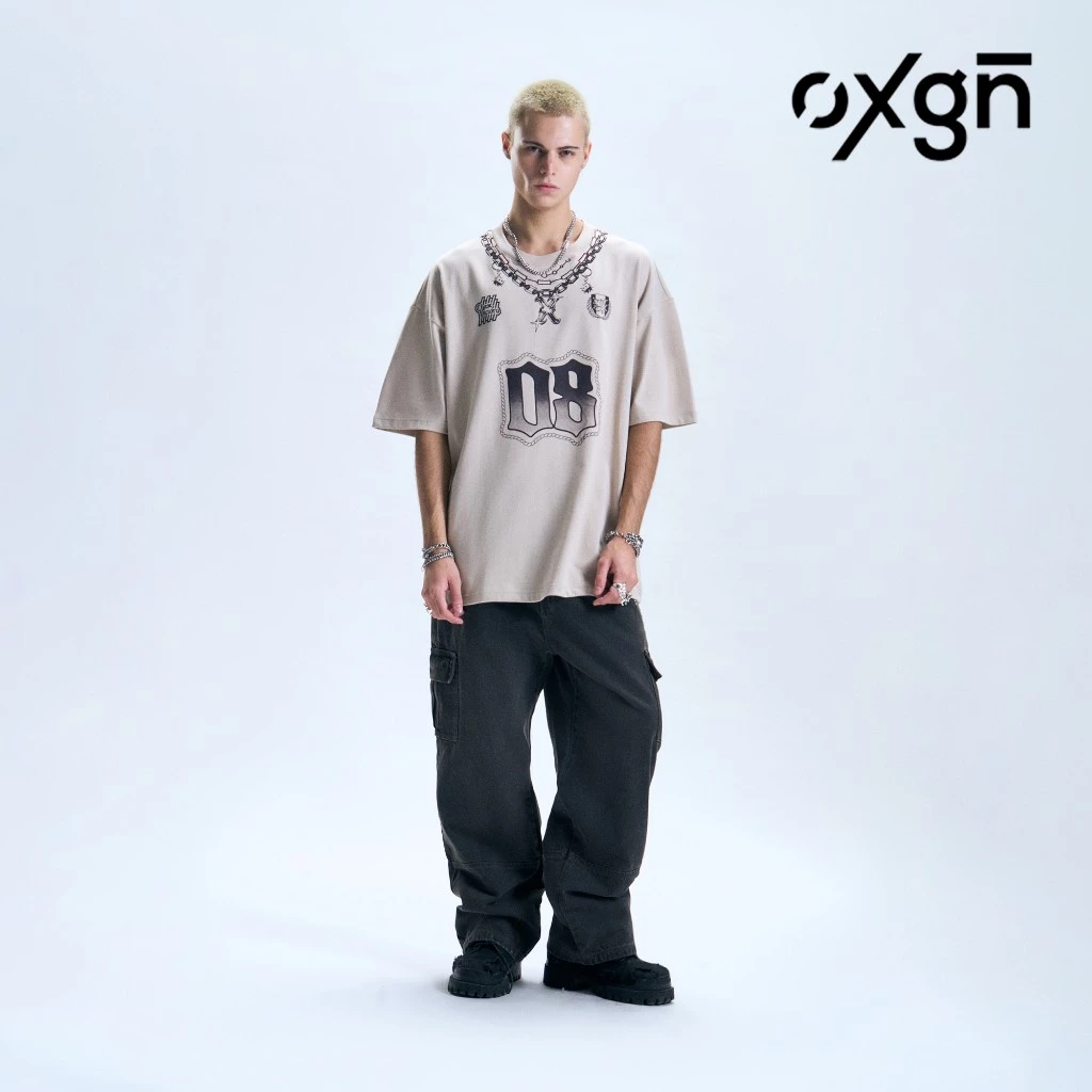 10% OFF OXGN 08 Graphic T-Shirt For Men