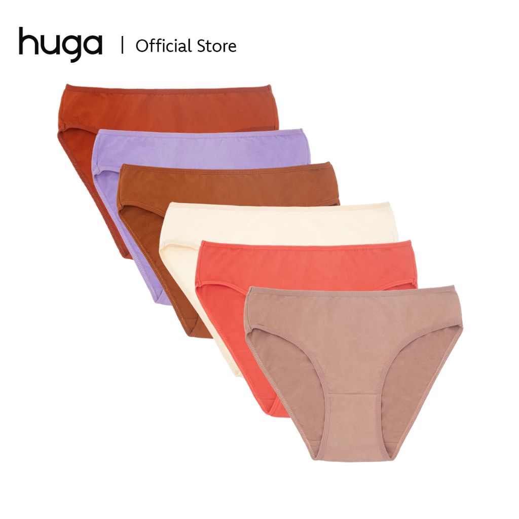 28% OFF Huga Cindy 6 in 1 Cotton Blend Underwear Promo Pack Daily Wear Comfortable Midwaist Underwear S-2XL