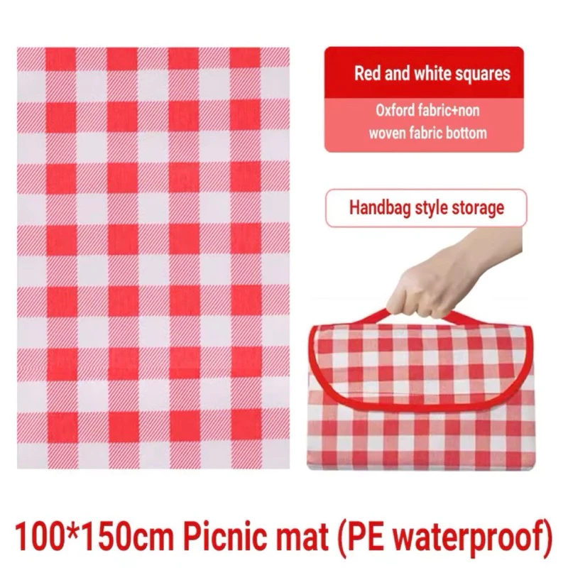 31% OFF 150*100cm Portable Picnic Blanket Mat Outdoor Waterproof Picnic Rug Travel Outdoor Camping Beach Mat