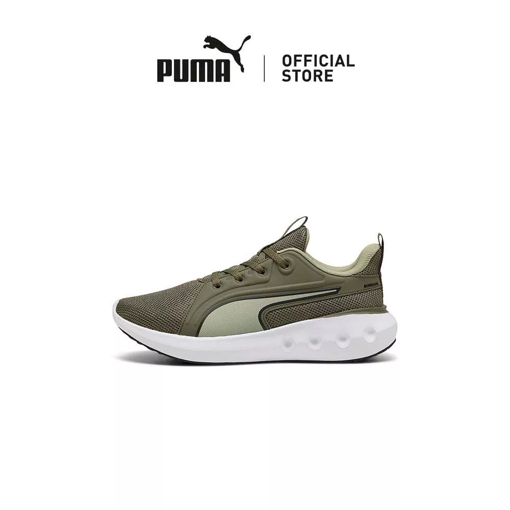 46% OFF PUMA Unisex SOFTRIDE Carson Running Shoes (Green)