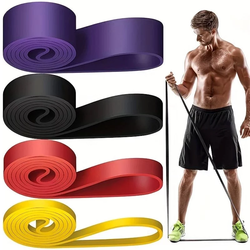 56% OFF Exercise Resistance Band Workout Pull Up Elastic Bands For Leg Muscle Training Home Fitness