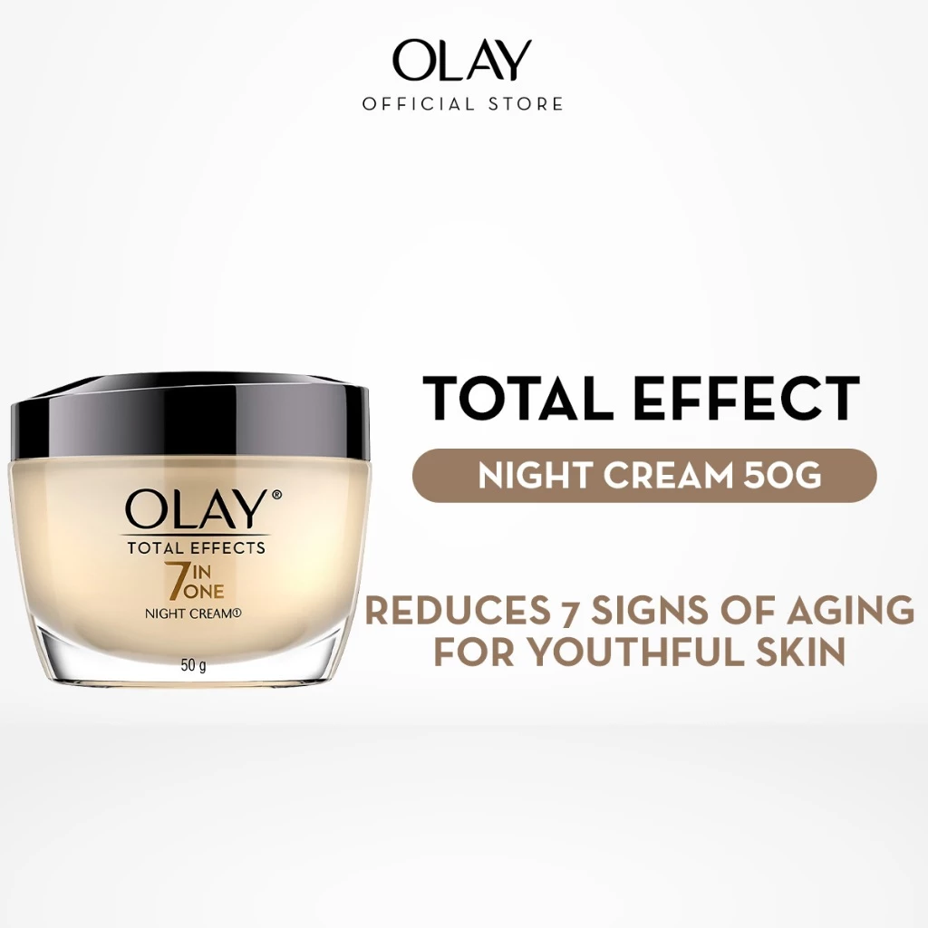 33% OFF Olay Total Effects Niacinamide Anti Aging Night Cream Moisturizer Skincare 50g
