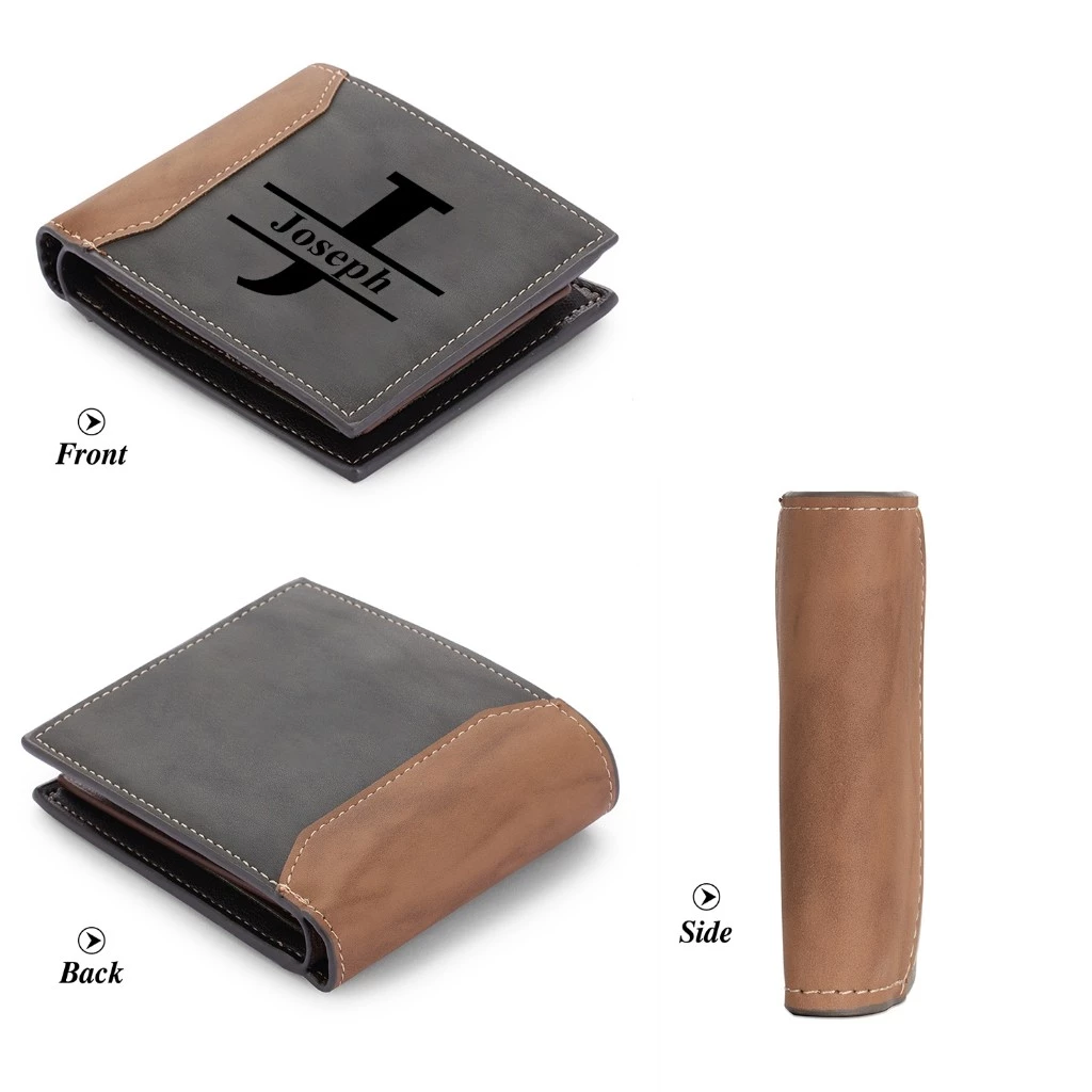 43% OFF Personalized wallets for men Bifold wallets for men Card holder wallets Men's gifts with names Anniversary gifts Personalized gifts for men