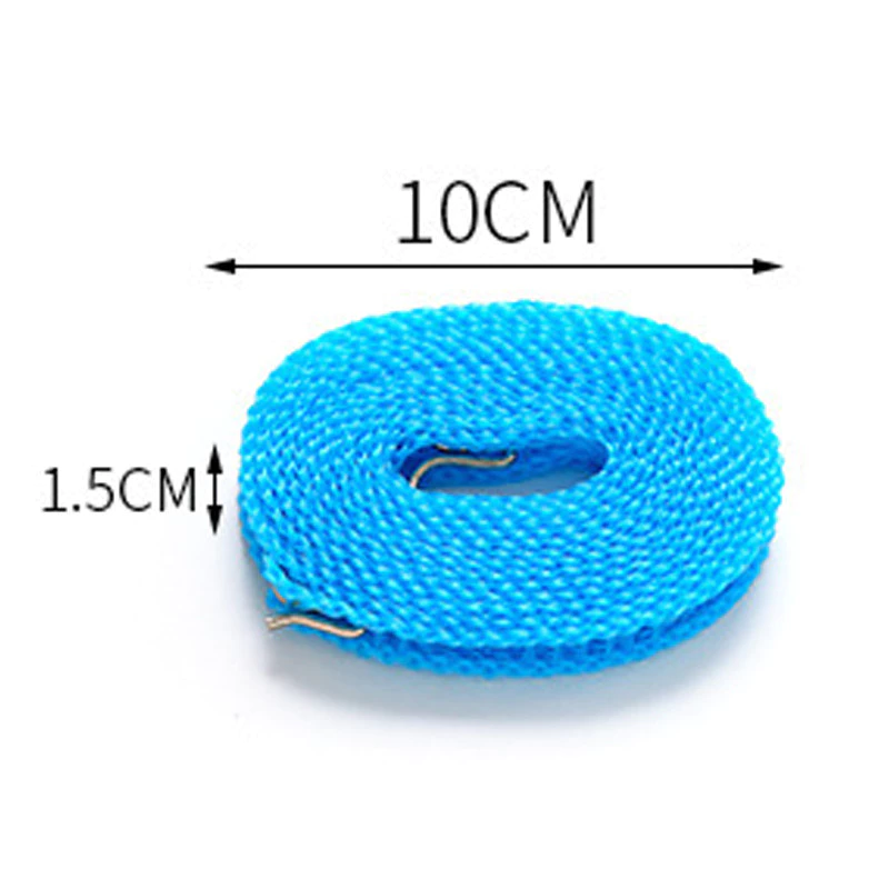 67% OFF 3/5/8/10-Meter Non-slip Clothesline Clothes Dryer Outdoor Cloth Hanging Rope Sampayan