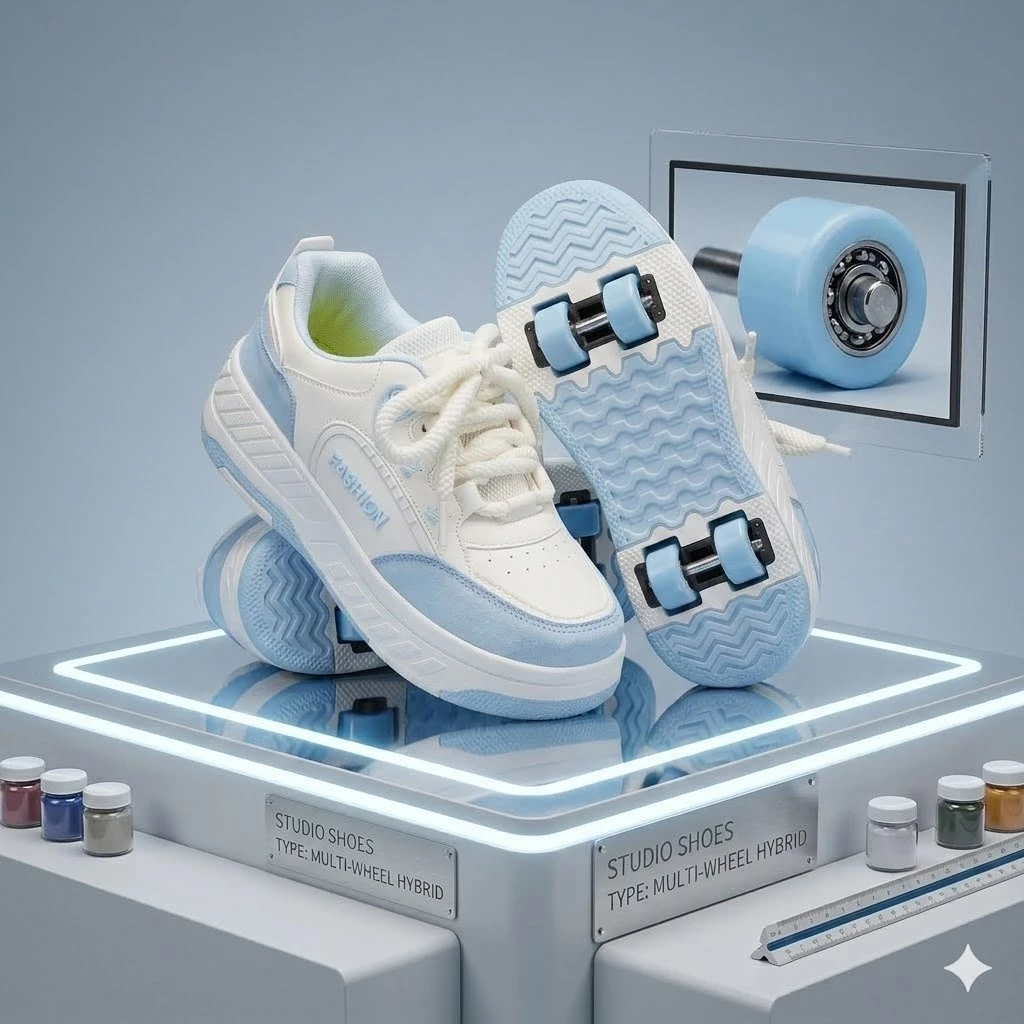 41% OFF Adult heelys deformation shoes two-wheel invisible children's roller skates with wheels Student deta