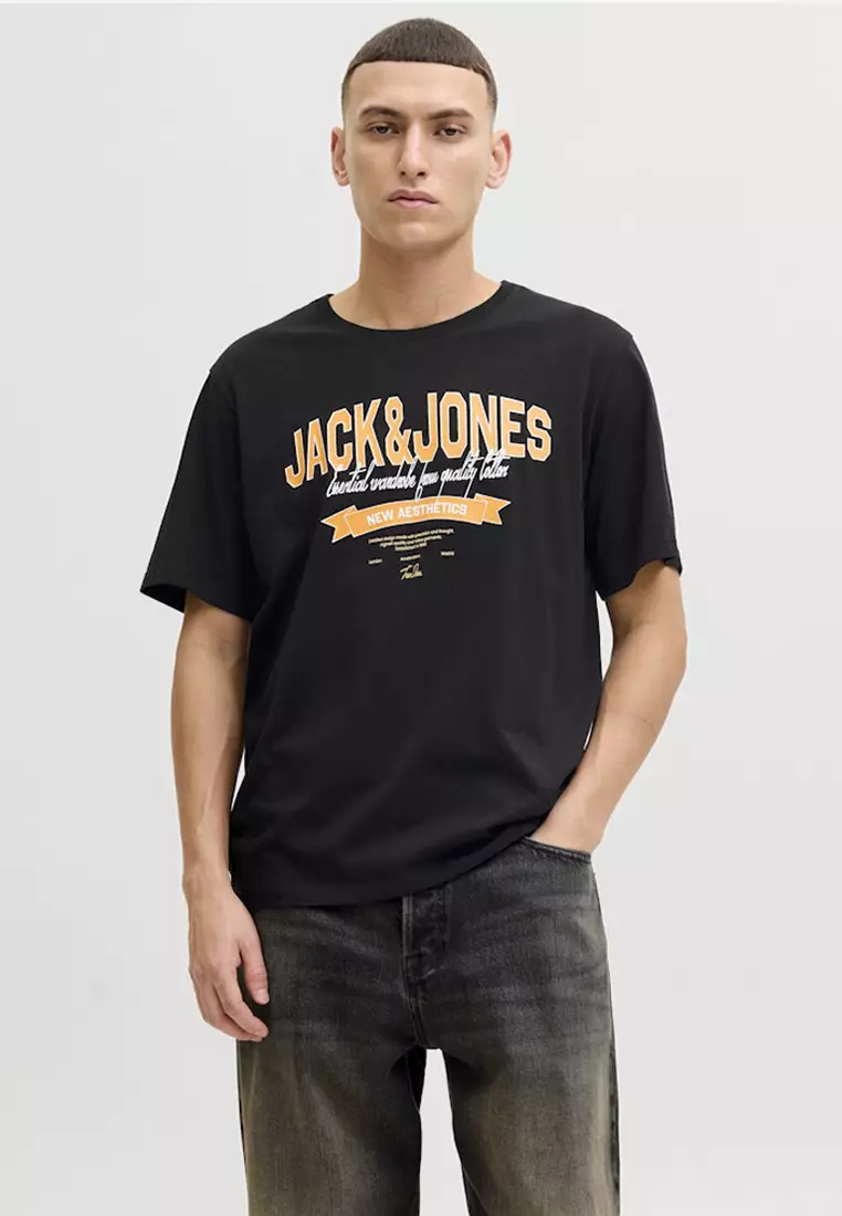 58% OFF Jack & Jones Logo T-Shirt