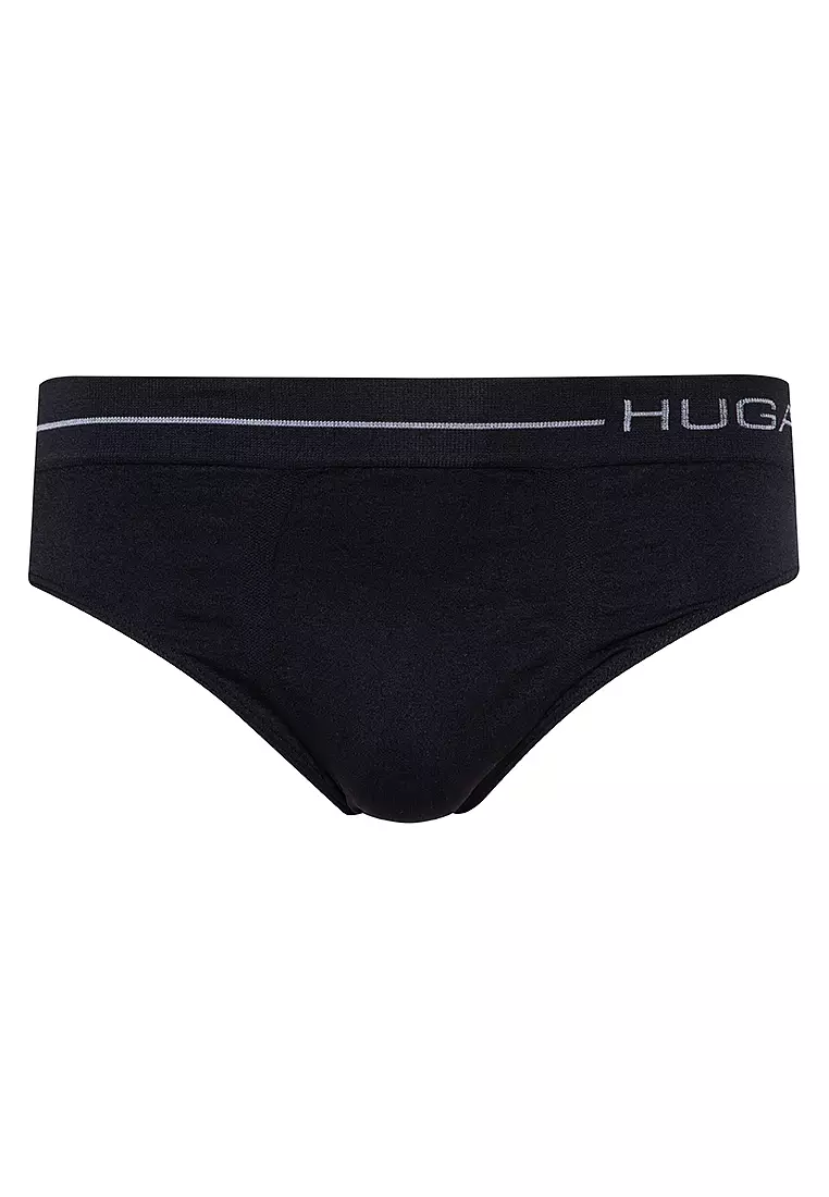 44% OFF Huga 3 in 1 Pack Alpha Series Seamless Microfiber Anti Bacterial Quick Dry Briefs for Men