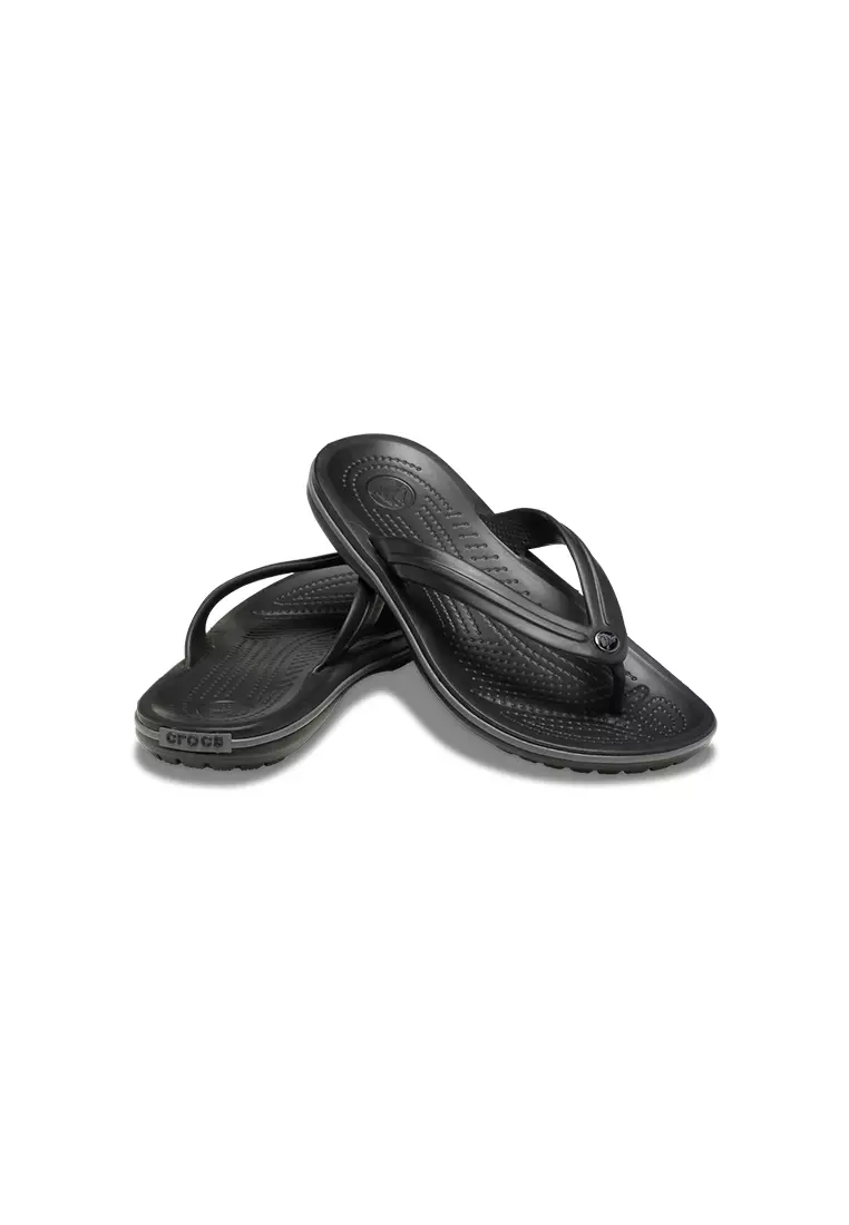 15% OFF Crocband Flip in Black Slate Grey