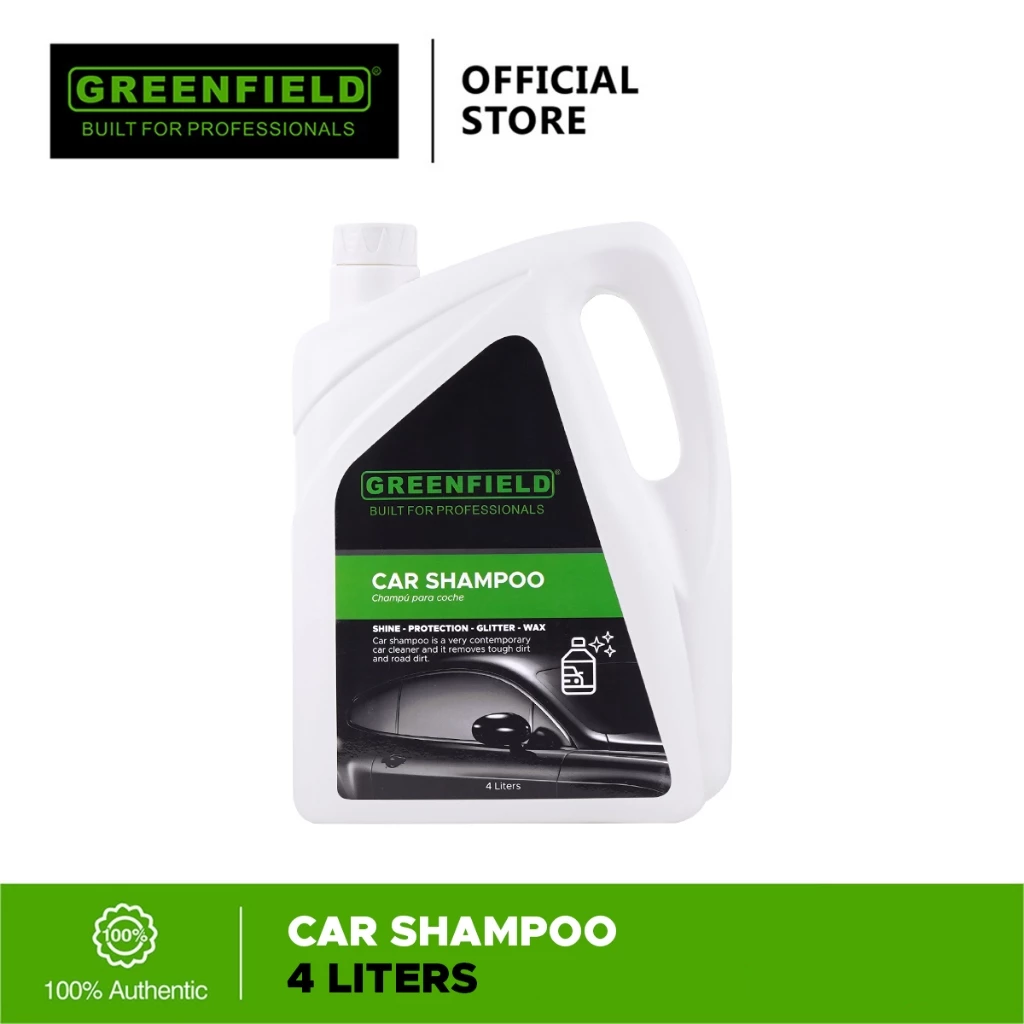 50% OFF Greenfield Car Shampoo 4L - Car Care Equipment