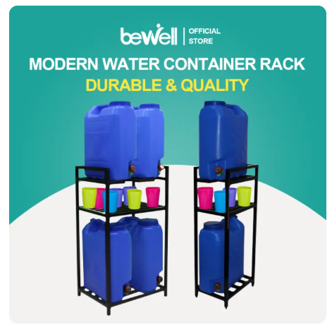 55% OFF Bewell Water Container Rack Heavy Duty Water Gallon Rack Stand Stainless Steel Water Tank Bracket