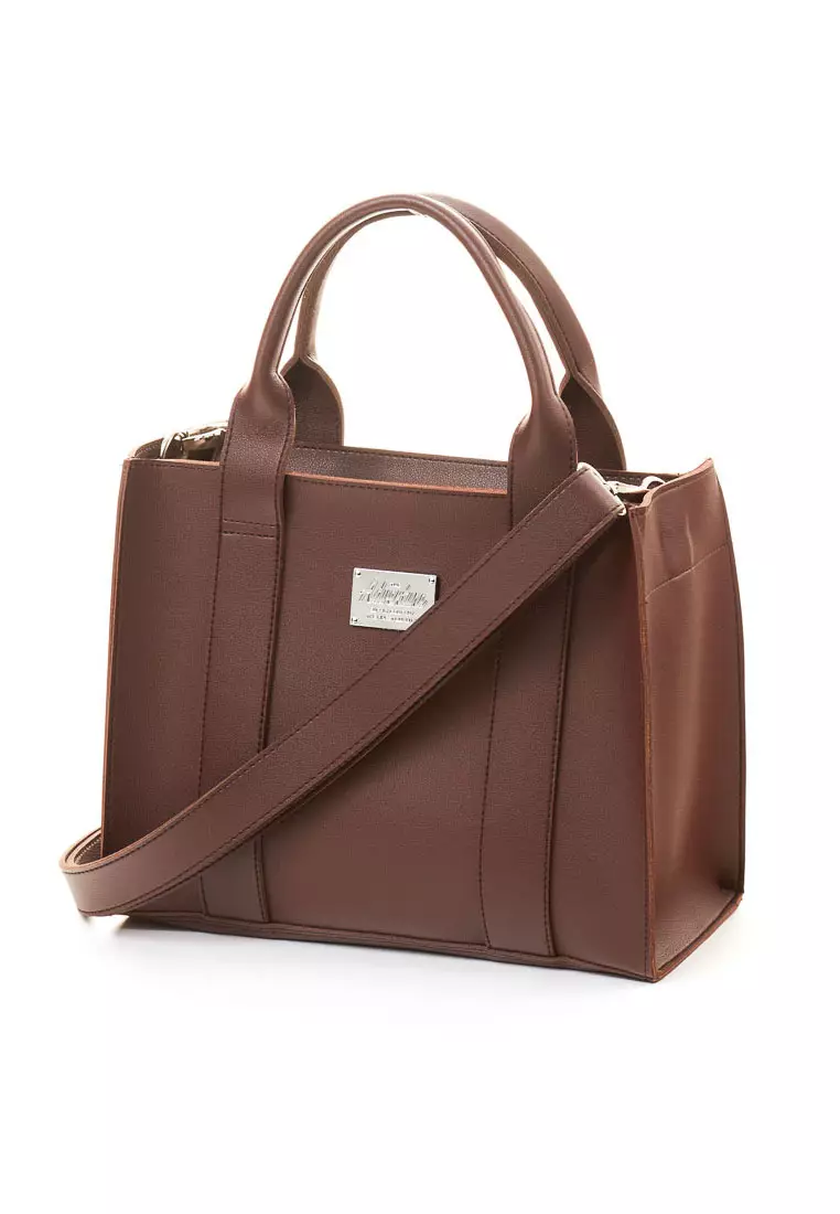 68% OFF Sling Bag Tote Bag Mera - Chestnut