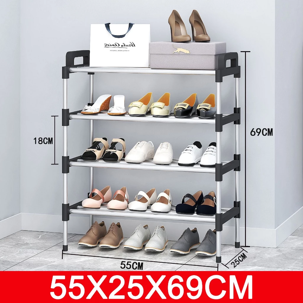 71% OFF 3/4/5/6/7 Layer shoe rack Tier Stackable Shoes Organizer Shoe Box Foldable Drawer Case Storage Stand