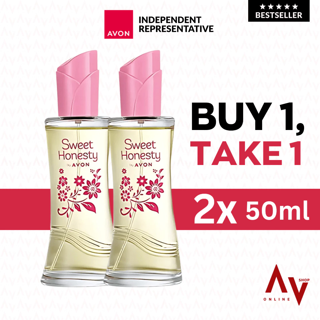47% OFF Buy 1 Take 1 AVON Sweet Honesty Eau de cologne 50mL - Classic, Magic, Forever, The One, Moments