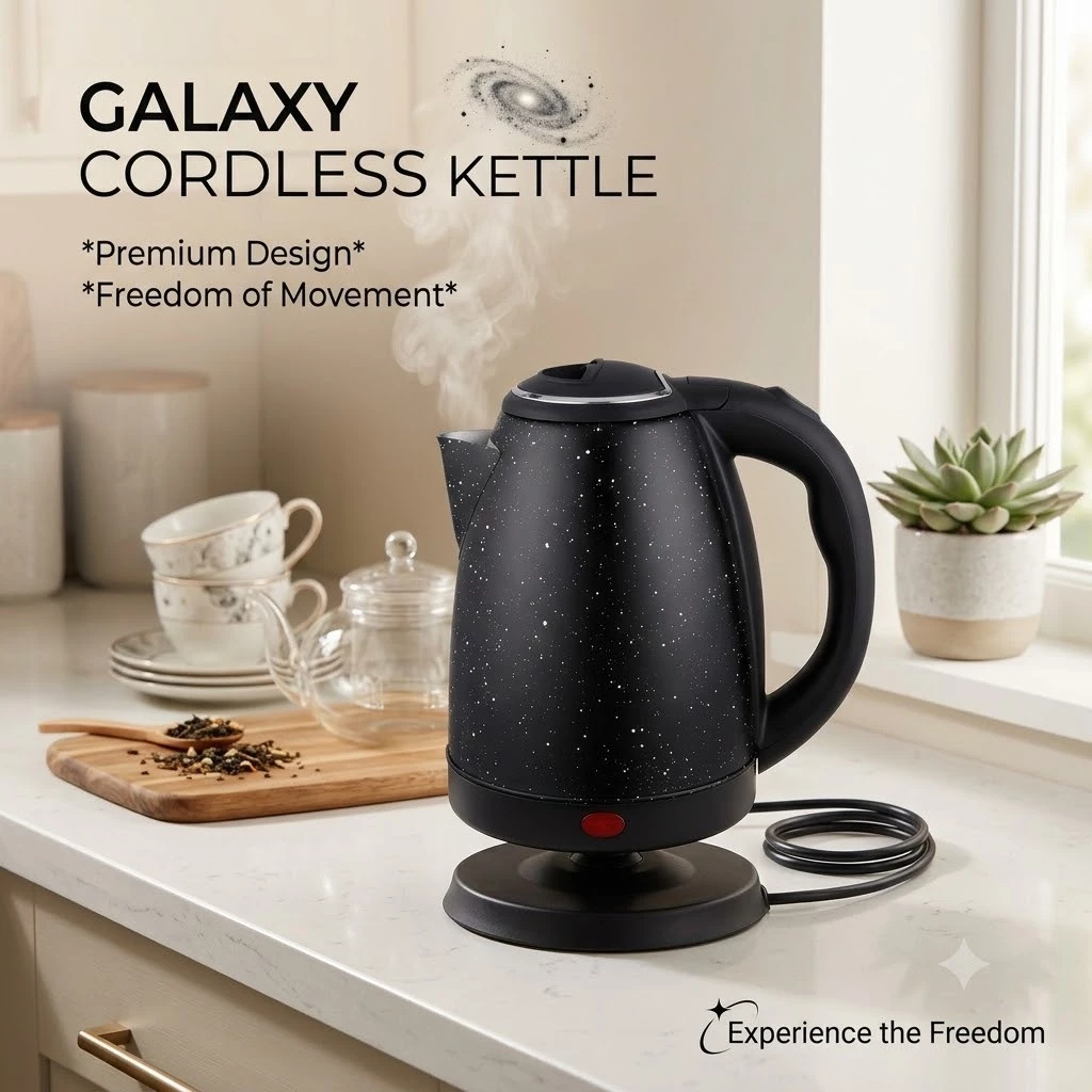 61% OFF 2L Micromatic Electrickettles with Concealed Stainless Steel Heating Element Water Heaters appliance