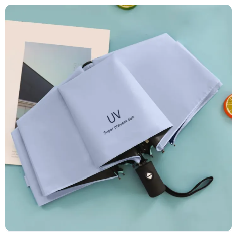 17% OFF Windproof Travel UV Umbrella for Rain Compact Folding Umbrella, Sun Protection Tote Umbrella