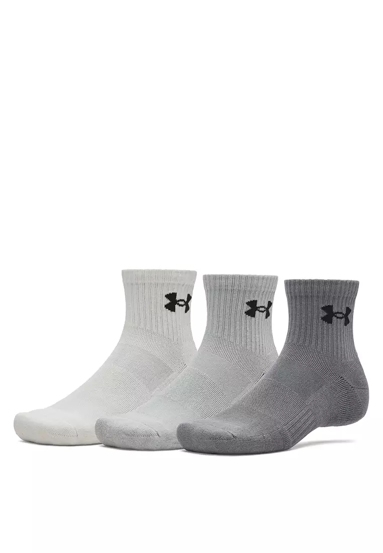 41% OFF Under Armour Performance 3-Pack Quarter Socks
