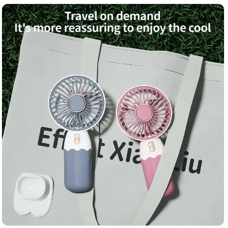 59% OFF BUY 1 TAKE 1【COD】Handheld Fan Mini Fan Rechargeable Multifunction for School Portable Sma With Stand