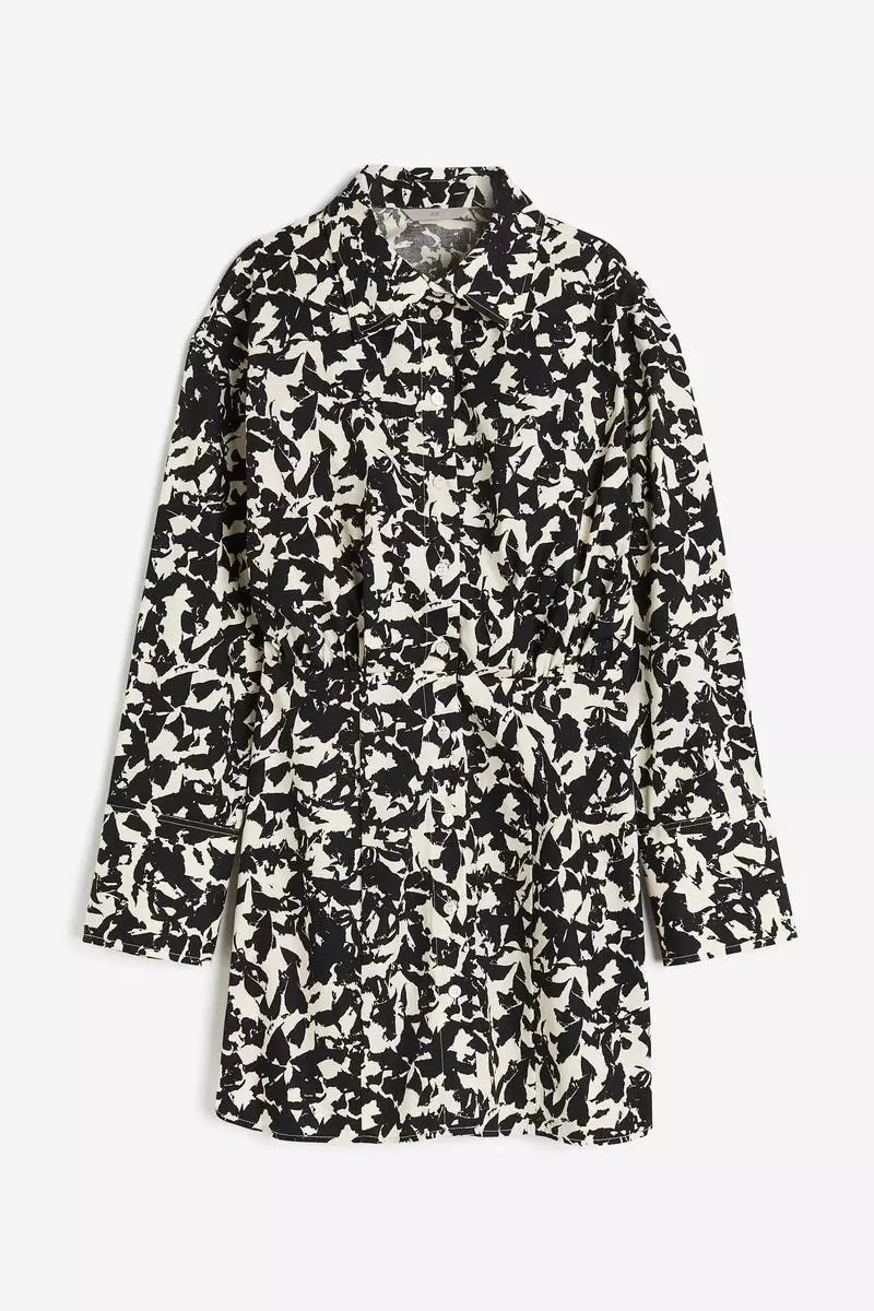 70% OFF H&M Cotton shirt dress