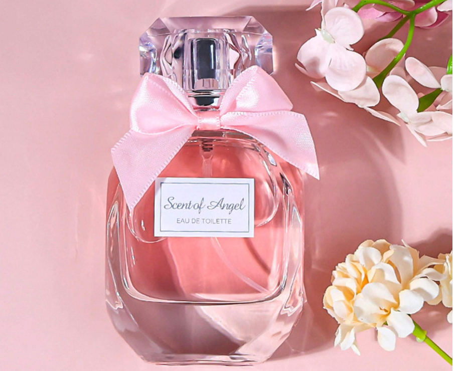 10% OFF 1Bottle 55ml/1.85 Fl Oz Women's Sweet Floral Fragrance Perfume, Decorated With Pink Cute Bow, Suitable As Gift For Girlfriend/Birthday/Confession/Valentine's Day/Ideal Gift. Sweet Floral Scent