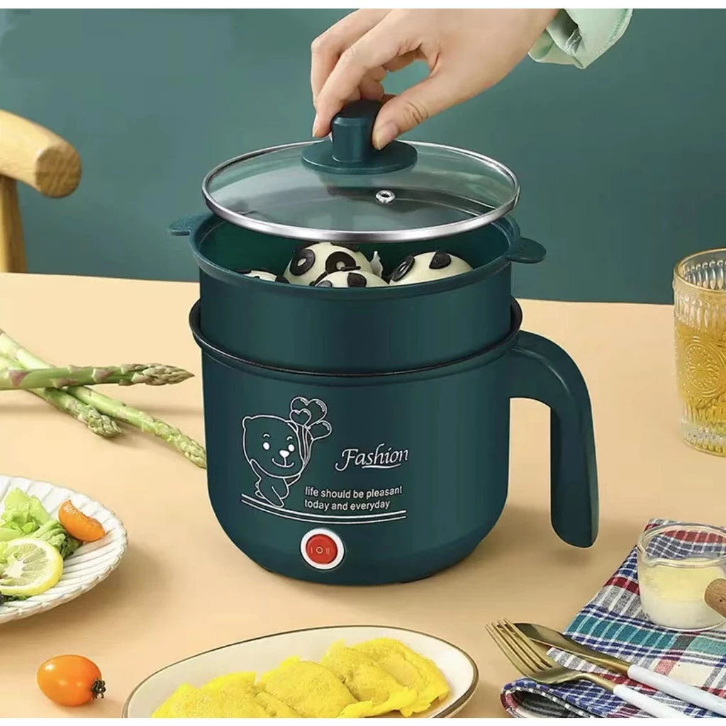 95% OFF ✅100% Sometimes Mini Rice Cooker Multi-function Cooker 1.8L Non-stick Inner pot Electric Heating Pot