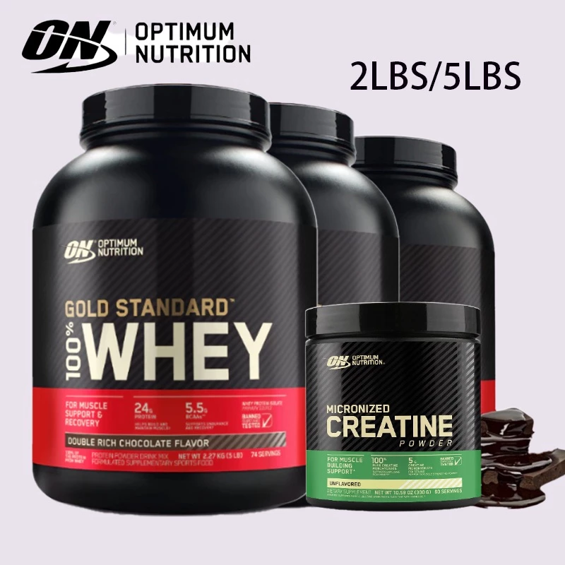 29% OFF Optimum Nutrition Gold Standard Whey (2lbs/5lbs)-Whey Protein ,Gain muscle