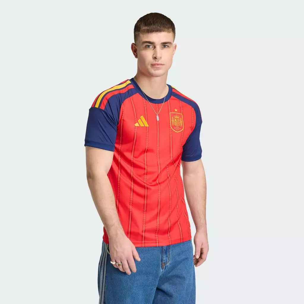 adidas Football Spain 26 Home Jersey Men Red JN4390