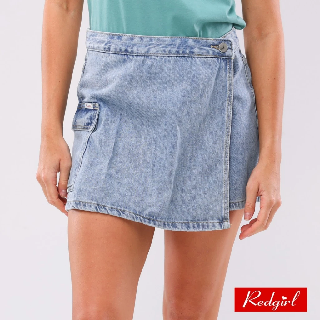 57% OFF Redgirl Denim Skort Ladies RSLB02-0014 [Skort for women]